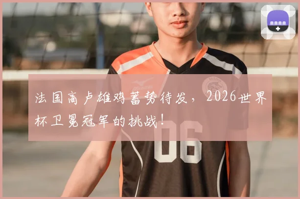法国高卢雄鸡蓄势待发,2026世界杯卫冕冠军的挑战!