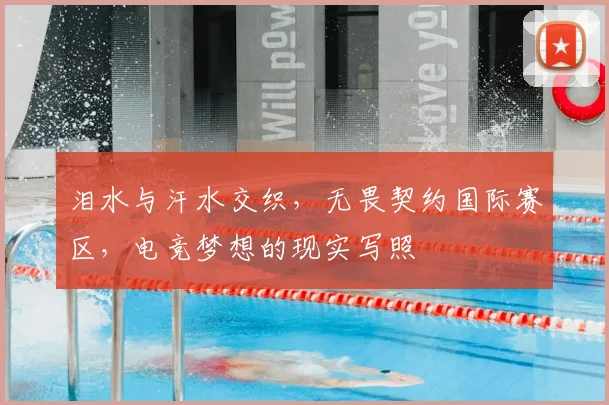 泪水与汗水交织，无畏契约国际赛区，电竞梦想的现实写照